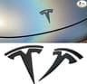 Tesla Model Y/3 dual Logo Mattte Finish 💥